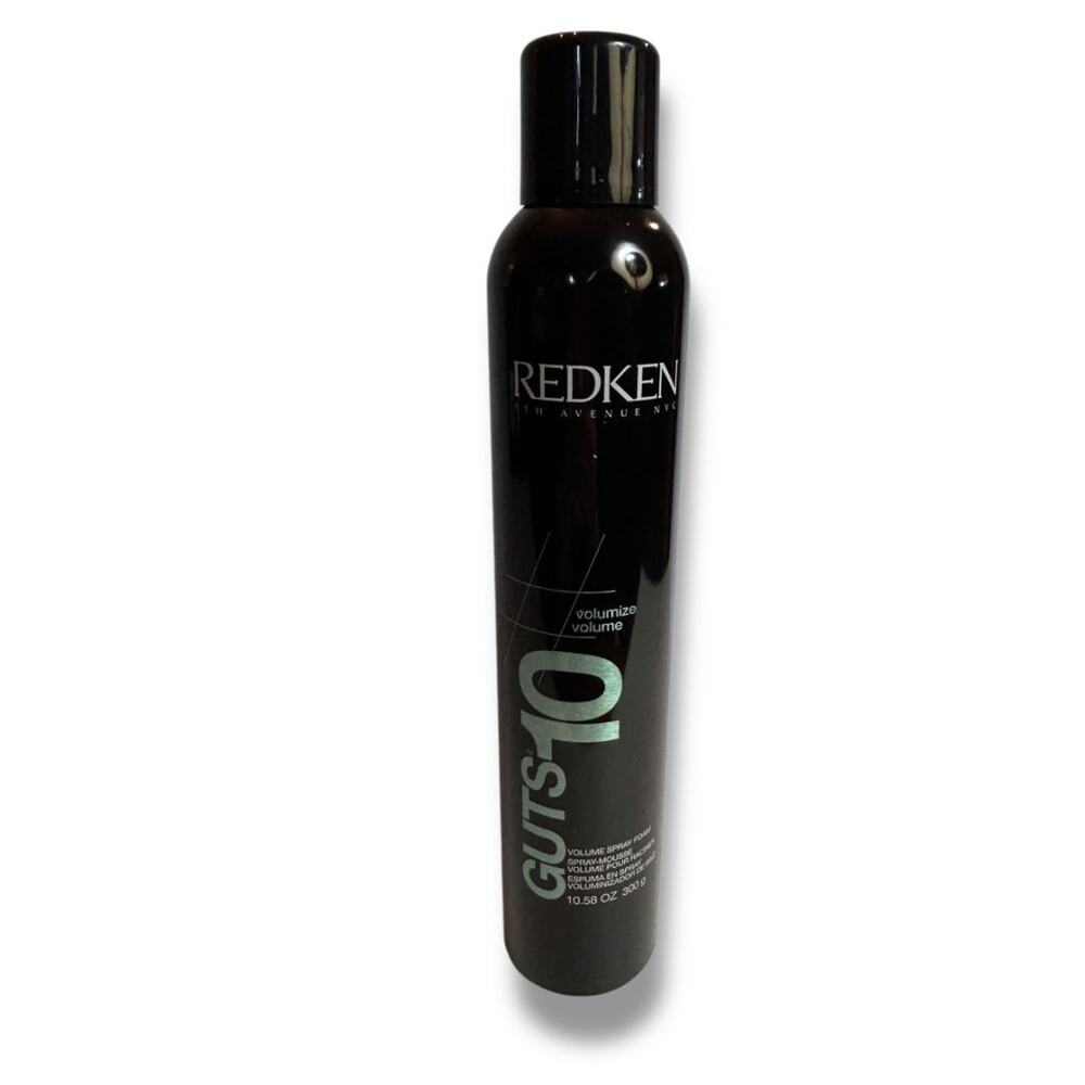 Redken Guts 10 Volume Spray Foam‎ Mousse Medium Control 10.58 oz New